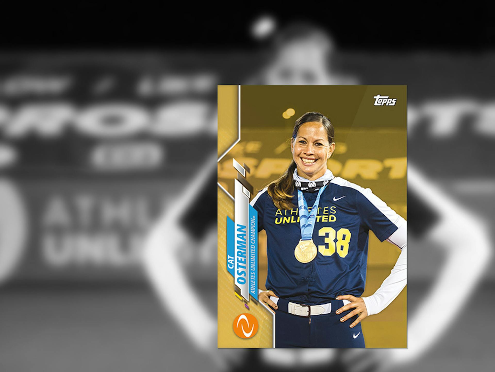 Athletes Unlimited x Topps Cat Osterman Championship card