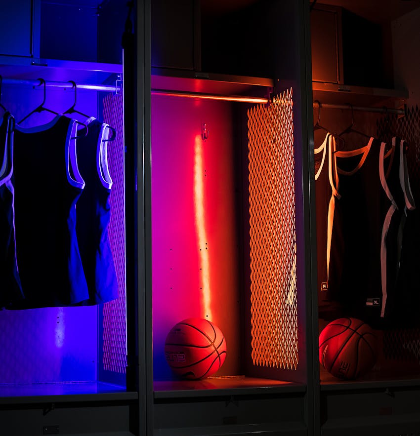 Basketball locker