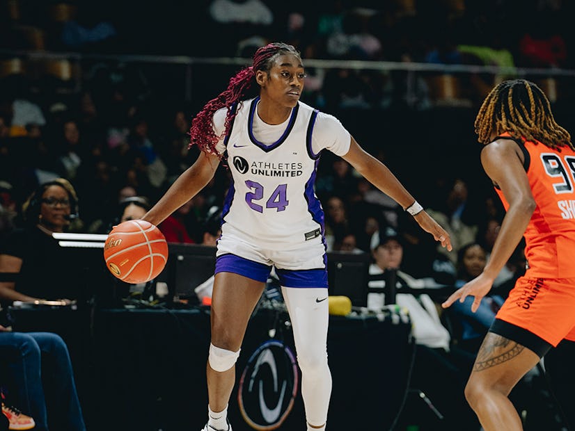Maya Caldwell dribbling, Champions Week in Nashville