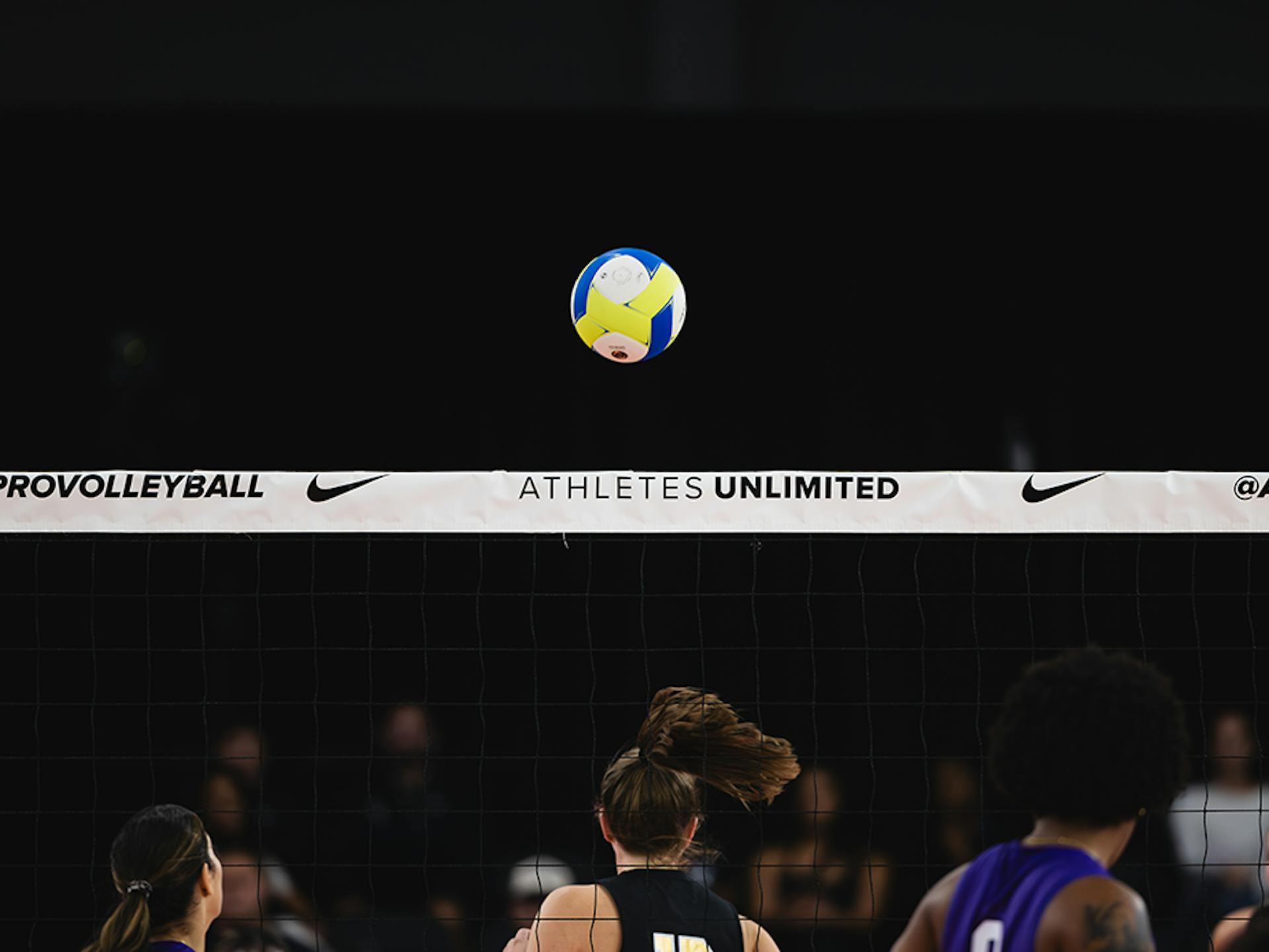 AU Pro Volleyball Championship comes to Omaha, Nebraska this fall. Here are things to do in Omaha. Photo description: Volleyball ball and net
